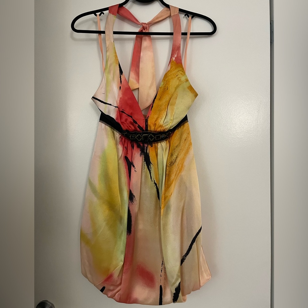 BCBG Max Azria Halter Dress